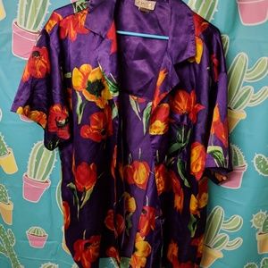 Patterned button up